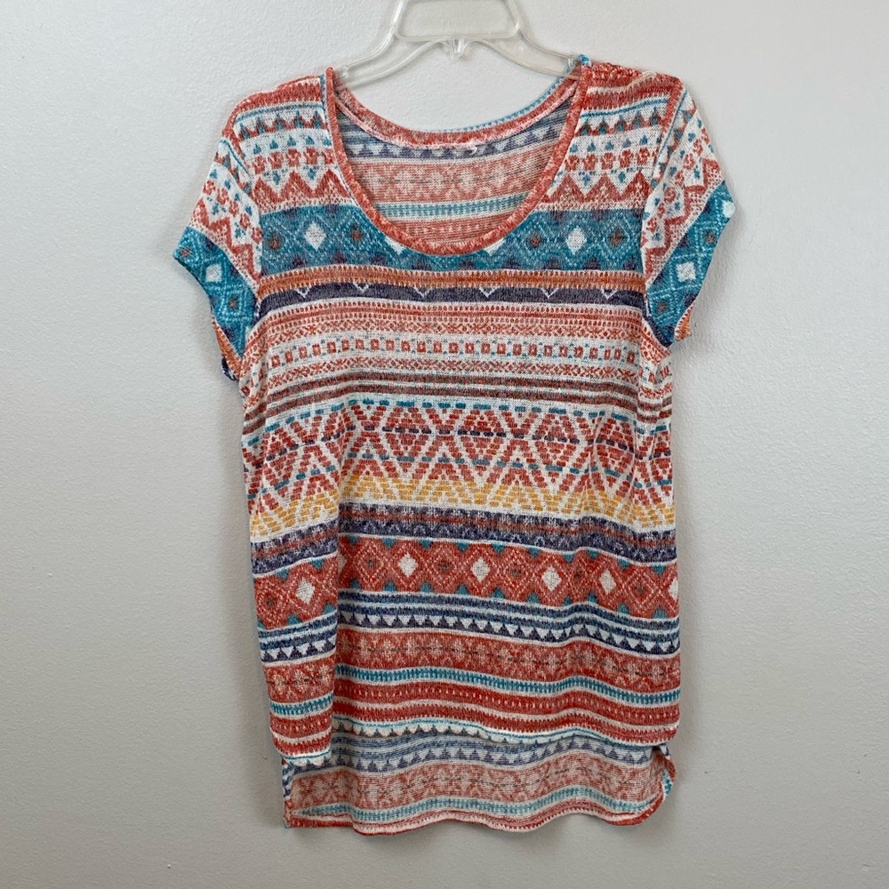Colorful Patterned Top